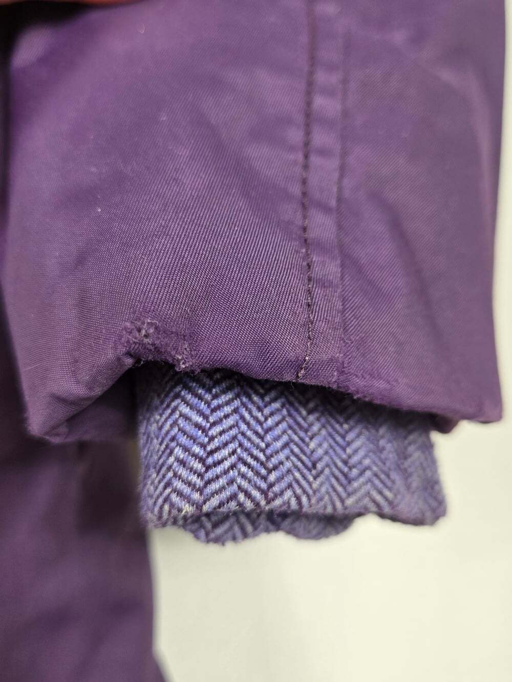 Iviva By Lululemon Girl 6 Purple Hooded winter Jacket Reflective Long Coat Parka - Picture 6 of 12